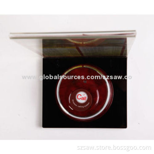 Table wireless calling button with battery
